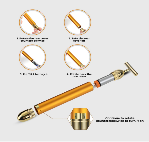 Beauty Bar Electric Facial Massage Roller