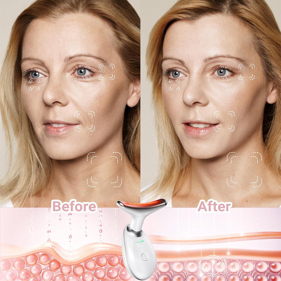 7 Color V Face Massager