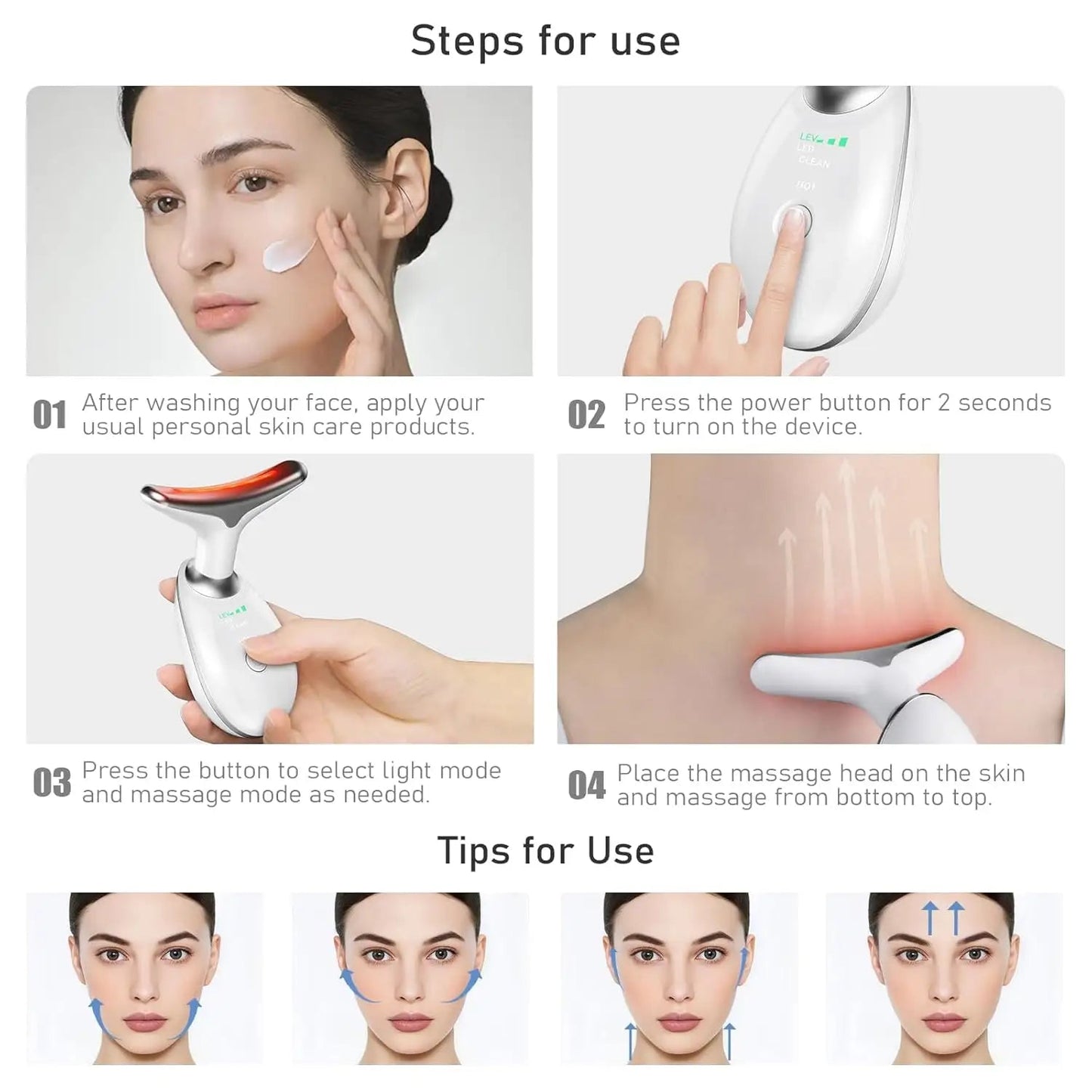 7 Color V Face Massager